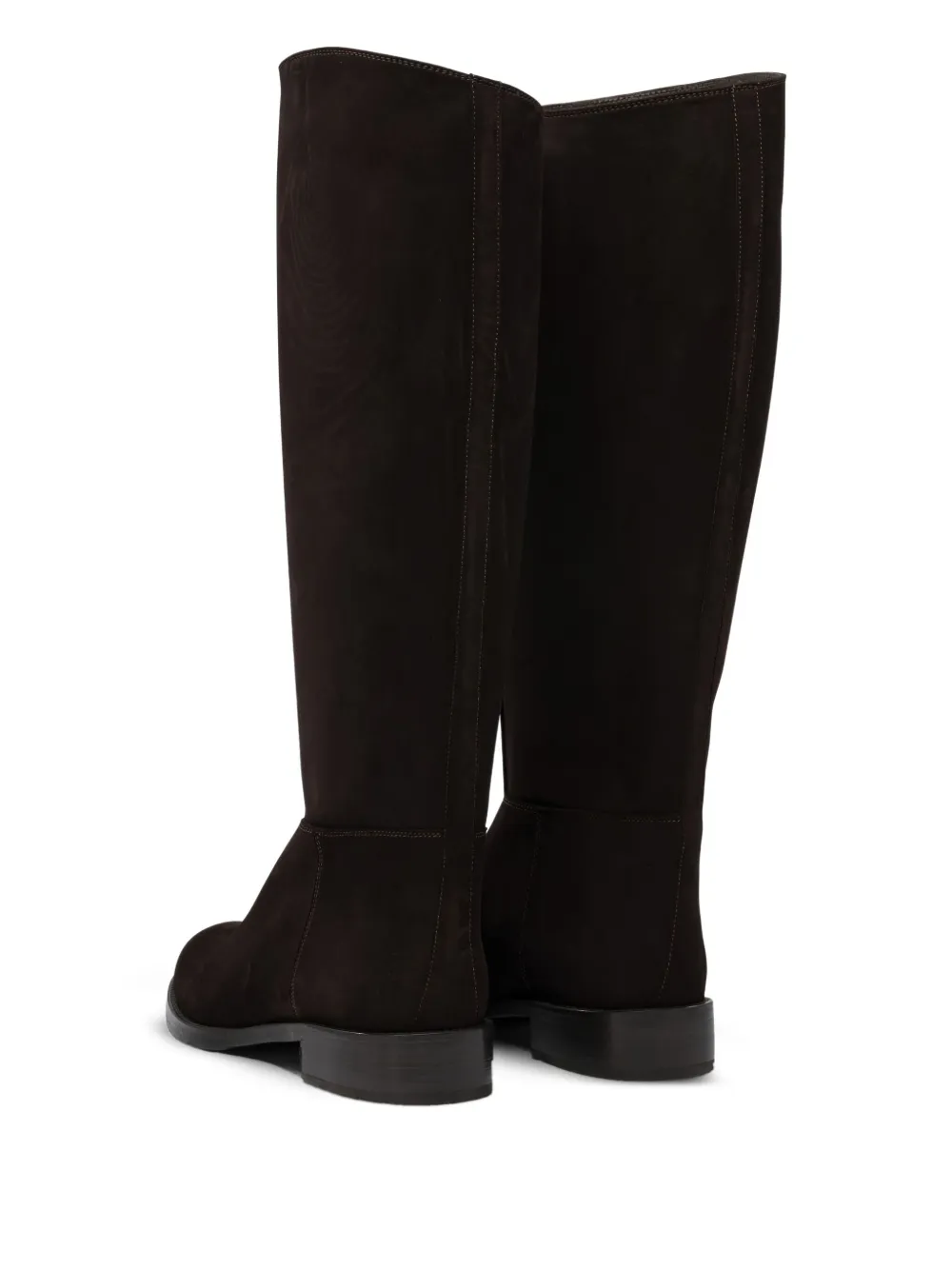Maretto suede knee-high boots Brown