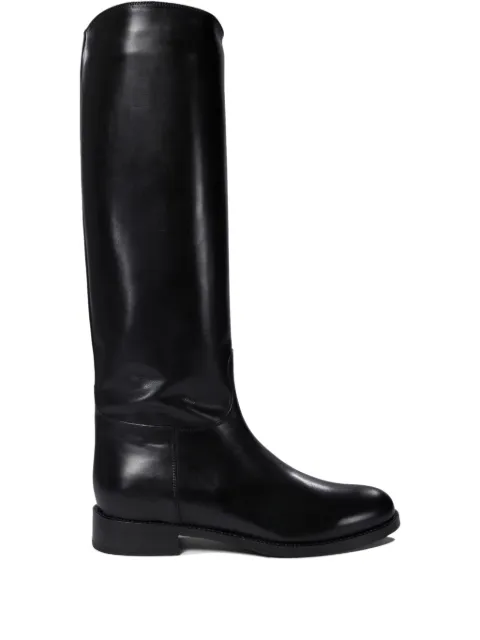 Maretto leather zip-fastening boots
