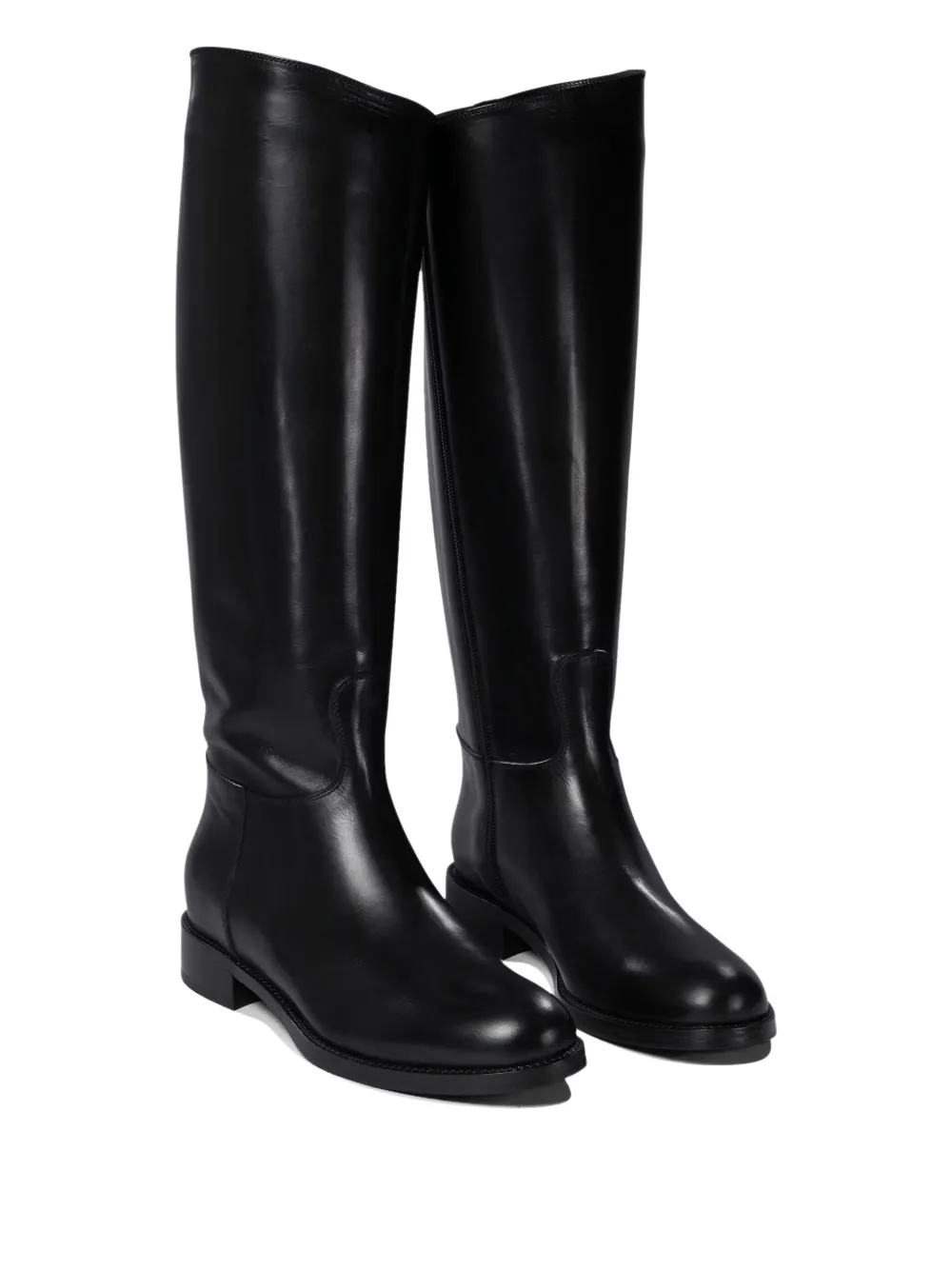 Maretto leather zip-fastening boots | Knee-High Boots | Image 2