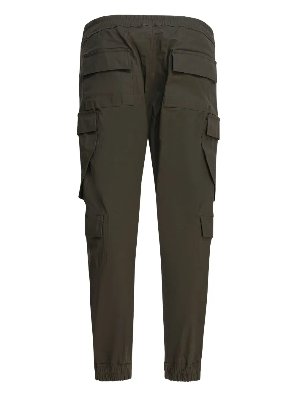 Rick Owens drawstring cargo trousers Groen