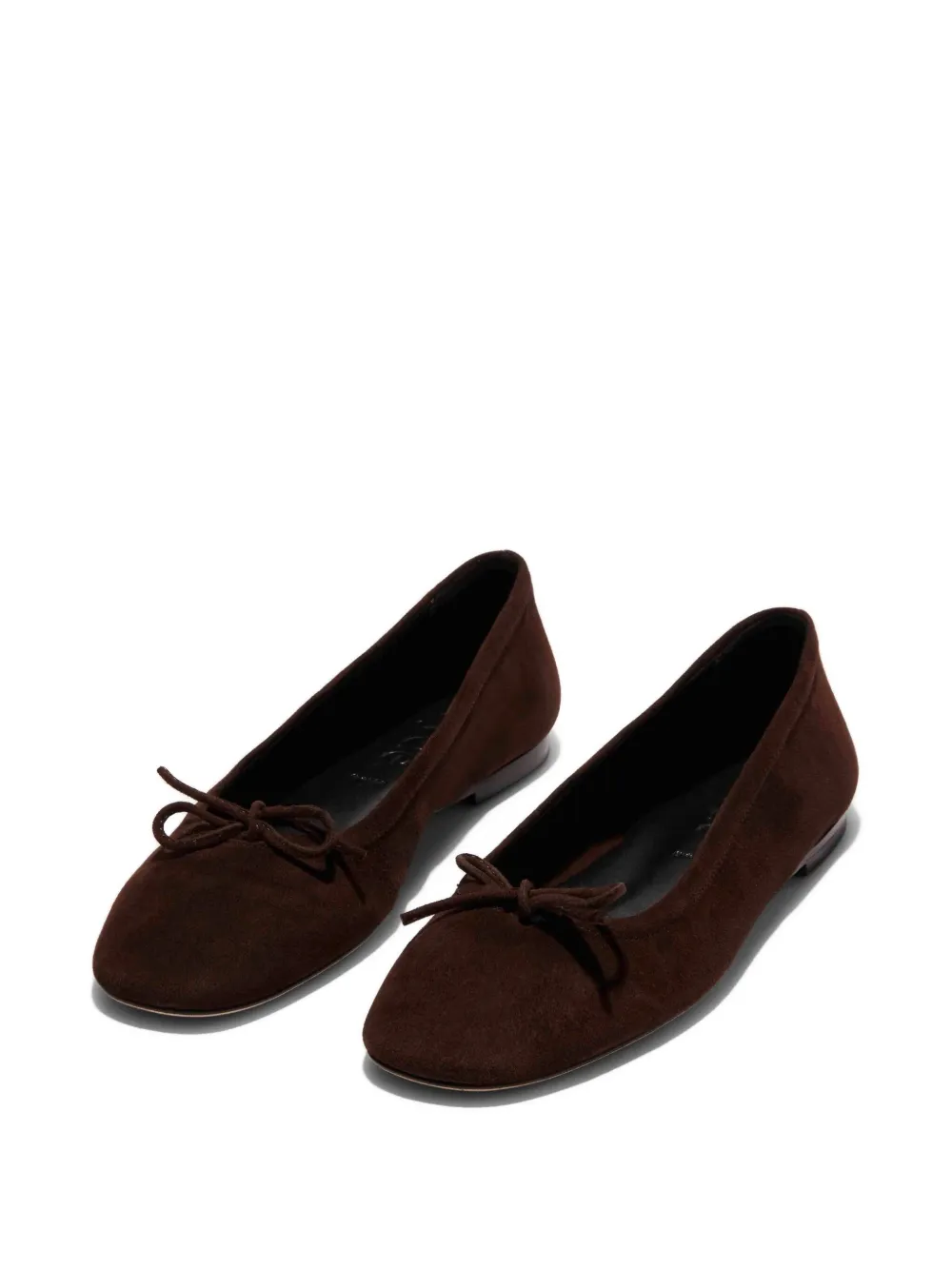 Aeyde bow suede ballet flats | Image 2