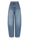 STUDIO TOMBOY adjustable-back tapered jeans - Blue