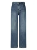 STUDIO TOMBOY whiskered-effect jeans - Blue