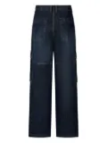 STUDIO TOMBOY cargo-pockets jeans - Blue