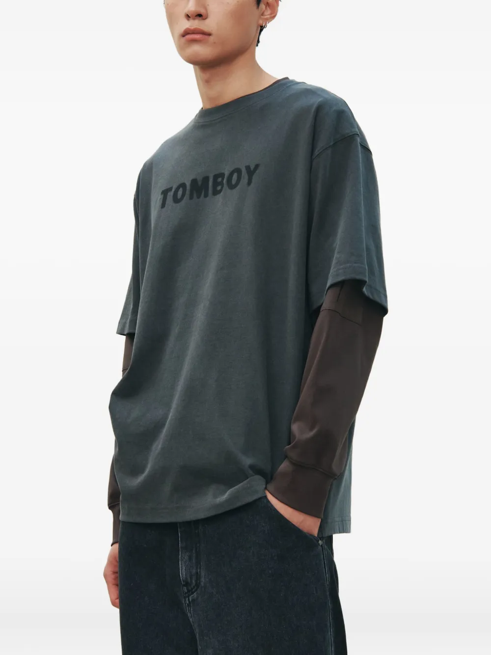 STUDIO TOMBOY logo cotton T-shirt | T-Shirts | Image 2