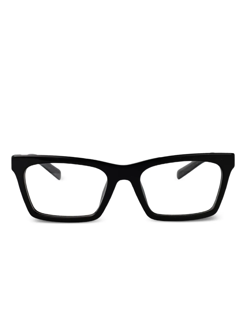 Miu Miu Eyewear rectangle-frame glasses | Black | Image 1