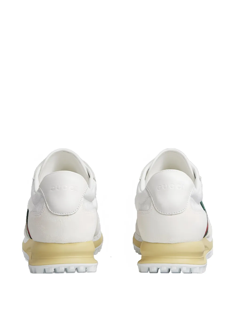 Gucci Re-Motion monogram stripe sneakers White