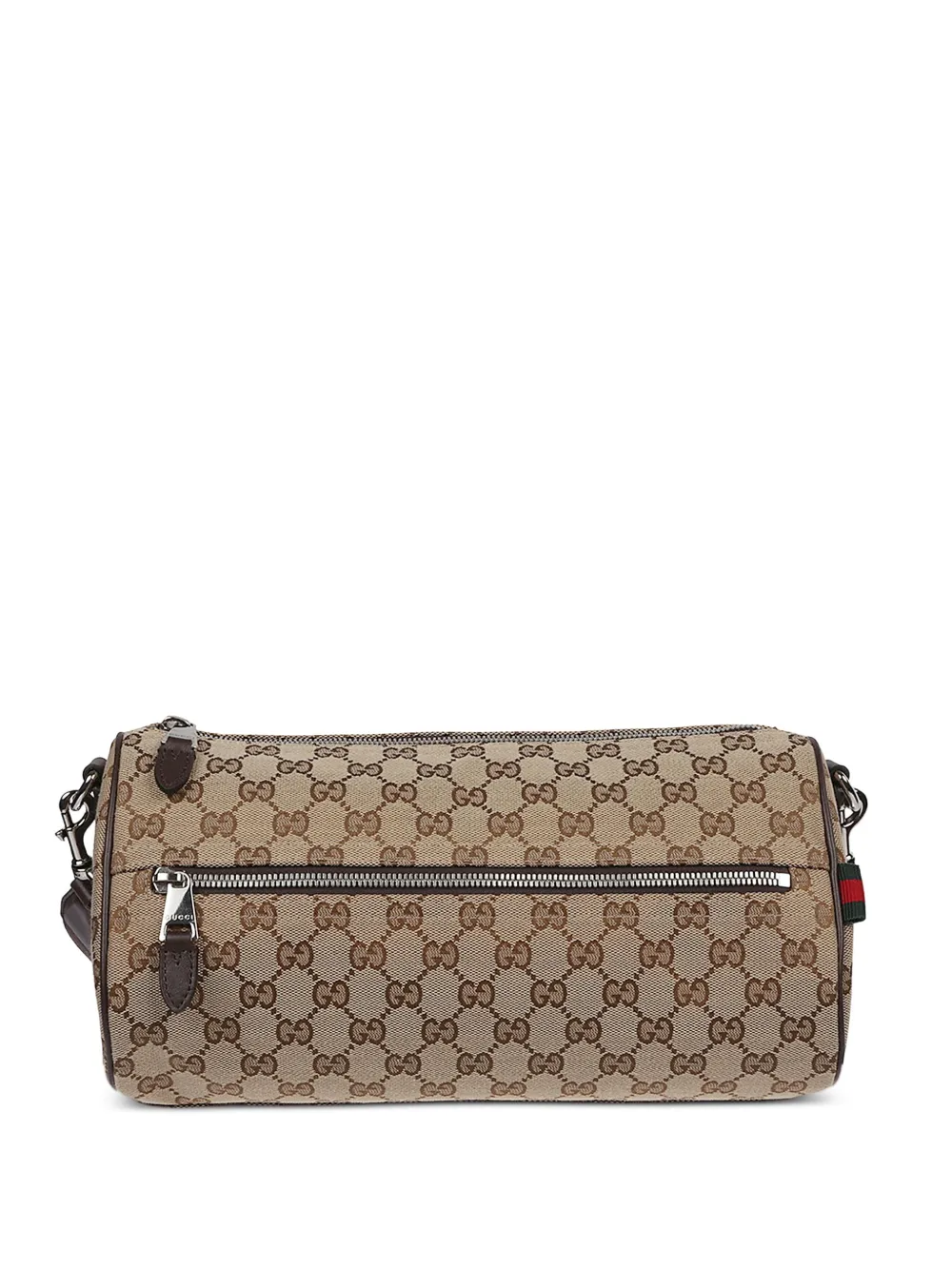 Gucci Cilindervormige schoudertas met GG-canvas monogram Beige
