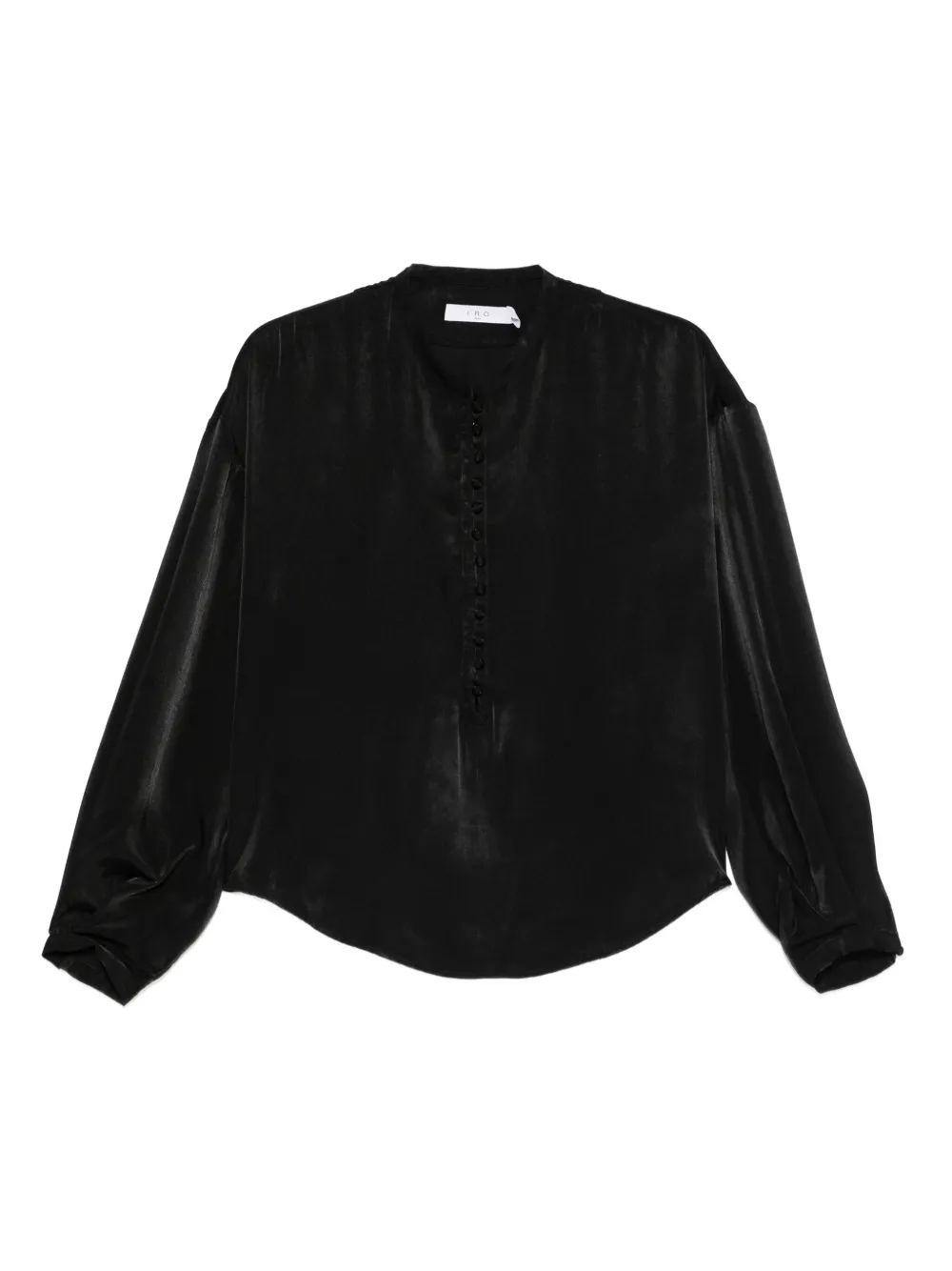 Iro Button-front Blouse In Black