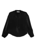 IRO button-front blouse - Black