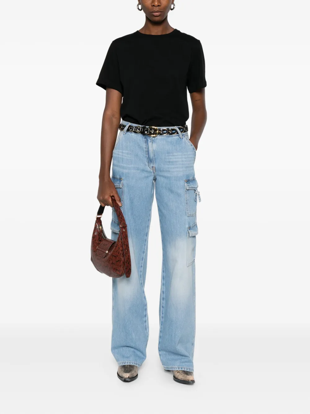 IRO cargo pocket jeans Blauw