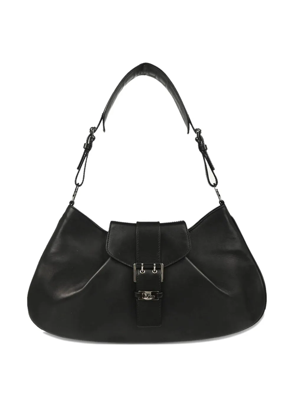 Pre-owned Dior 2012 Leather Handbag In Black