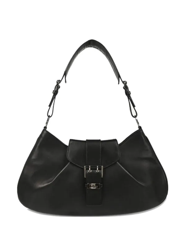 バッグ christianDior Christian Dior Pre-Owned 2012 レザーバッグ | ブラック | FARFETCH JP