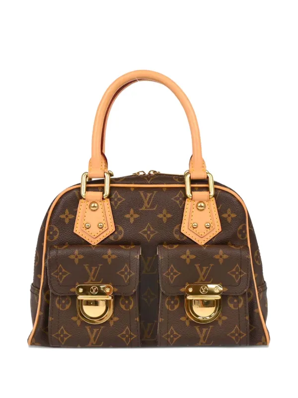 Louis Vuitton Pre-owned 2006 Monogram Manhattan PM Handbag in Brown
