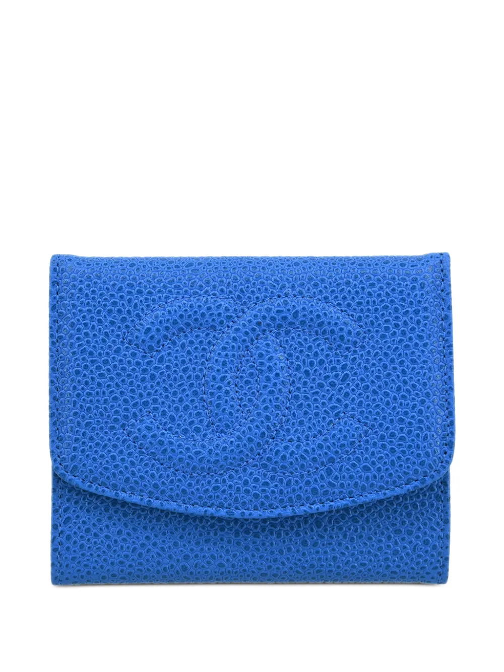 CHANEL Pre-Owned 1997 コインケース - ブルー CHANEL Pre-Owned 1997 コインケース - ブルー