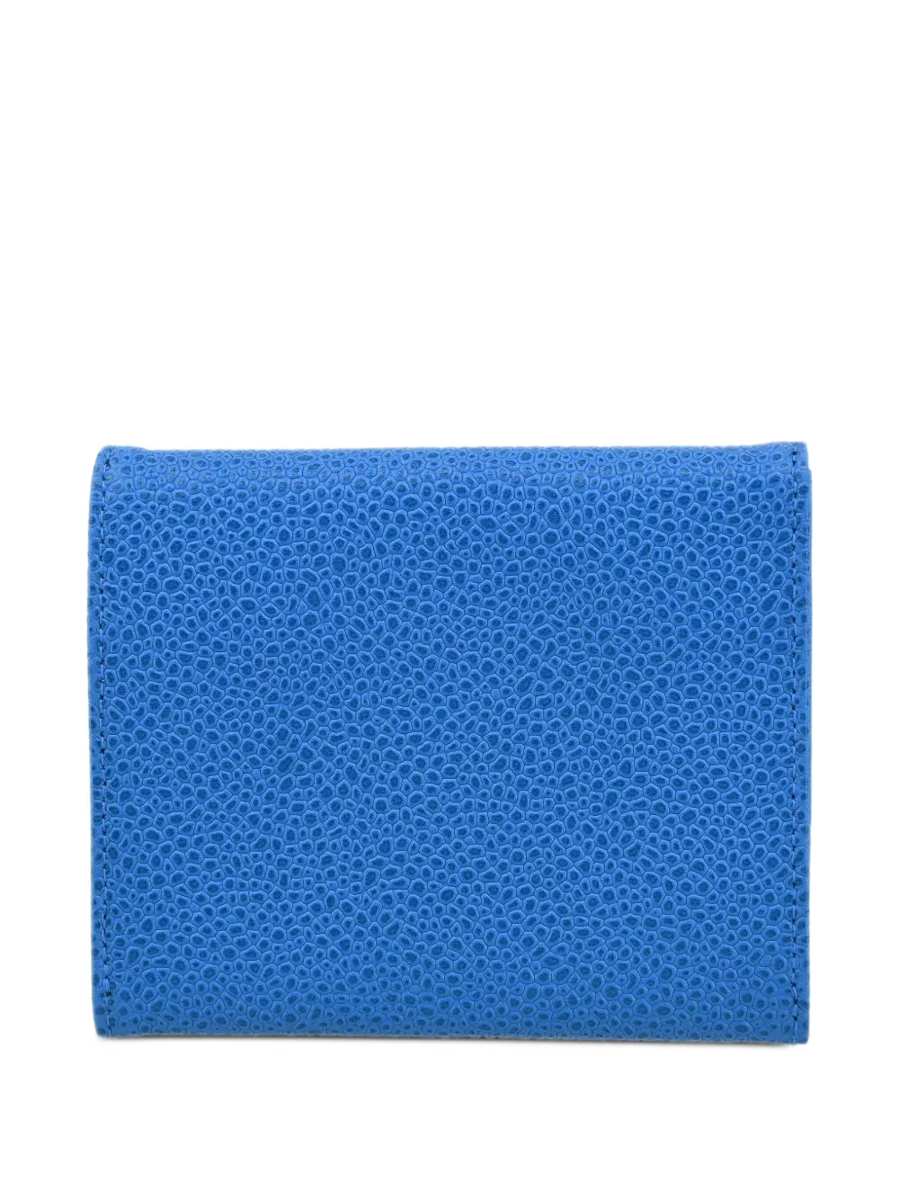Pre-owned Chanel 1997 Leather Coin Wallet In Blue
