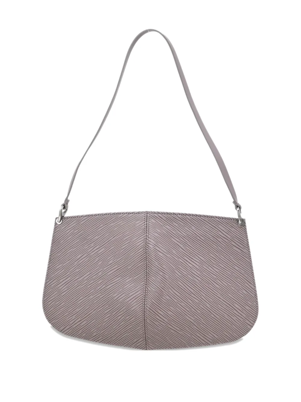 Pre-owned Louis Vuitton 2001 Demi-lune Handbag In Purple
