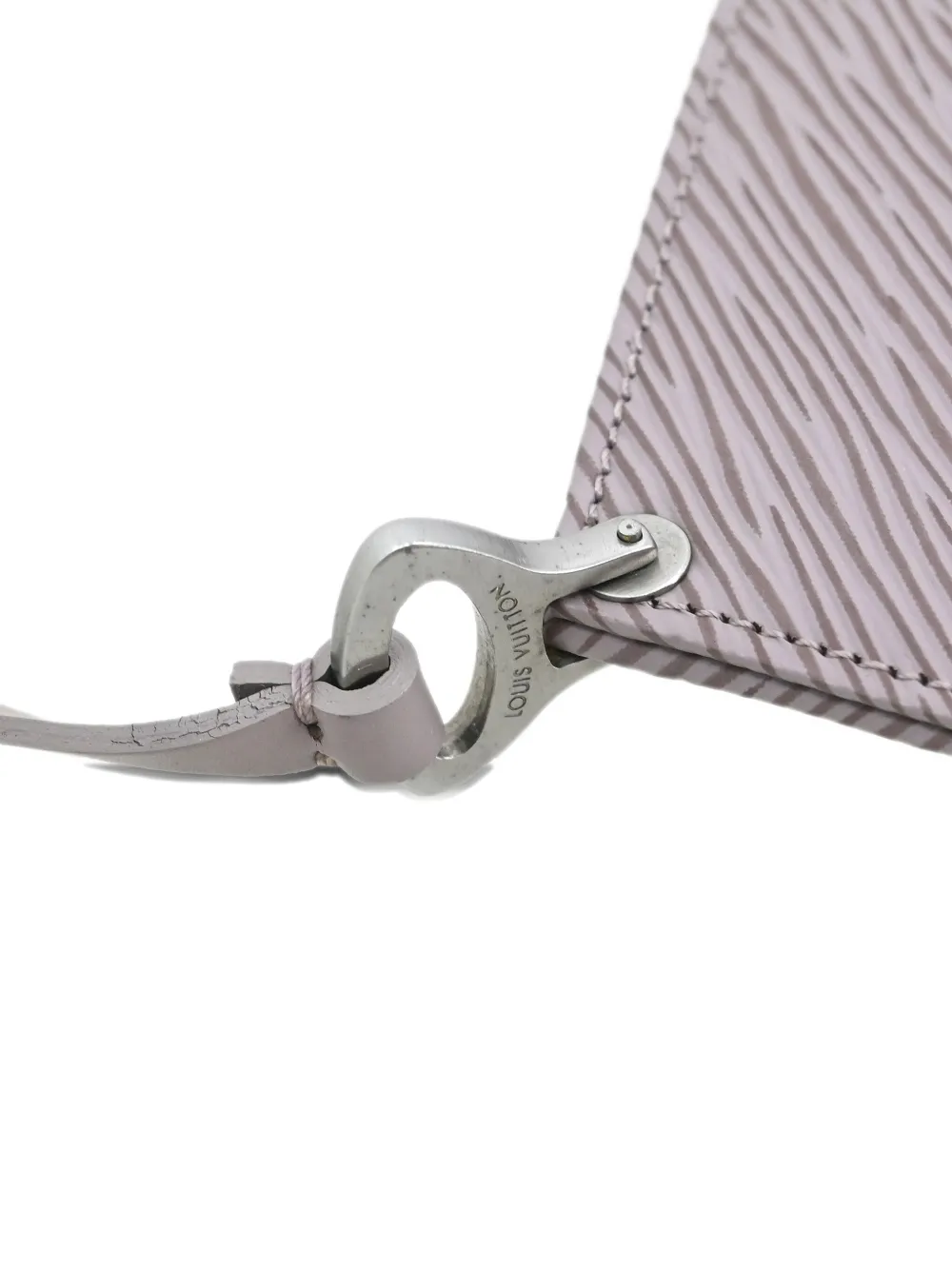 Pre-owned Louis Vuitton 2001 Demi-lune Handbag In Purple