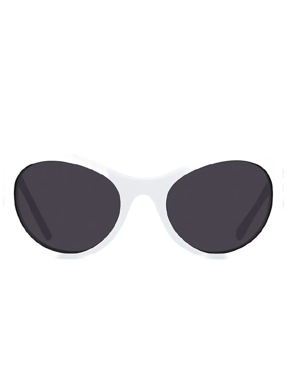 oval-frame sunglasses