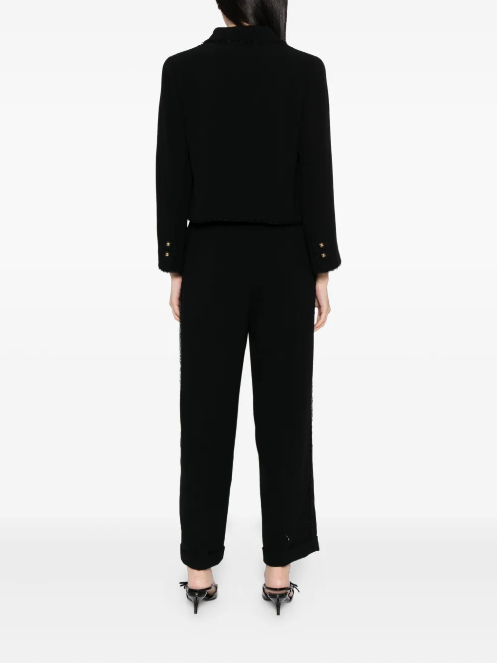 CHANEL Pre-owned 1990-2000s Setup Suit In Black