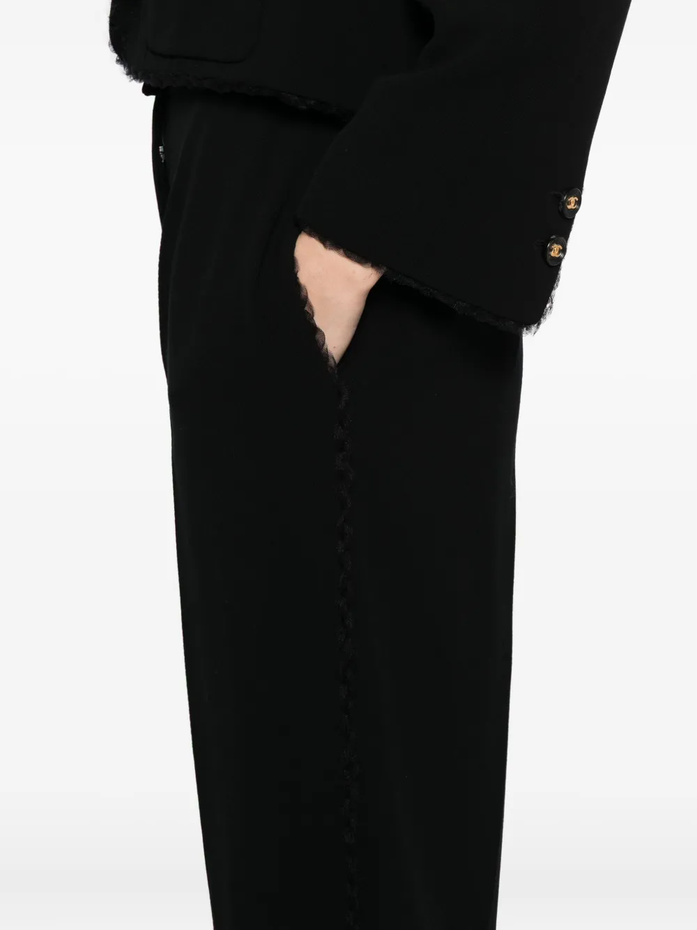 CHANEL Pre-owned 1990-2000s Setup Suit In Black