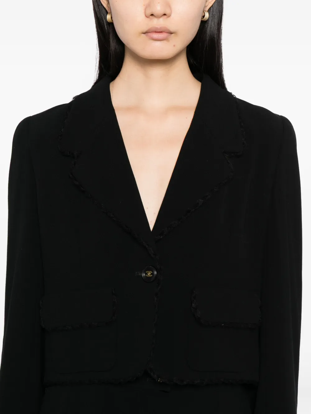 CHANEL Pre-owned 1990-2000s Setup Suit In Black