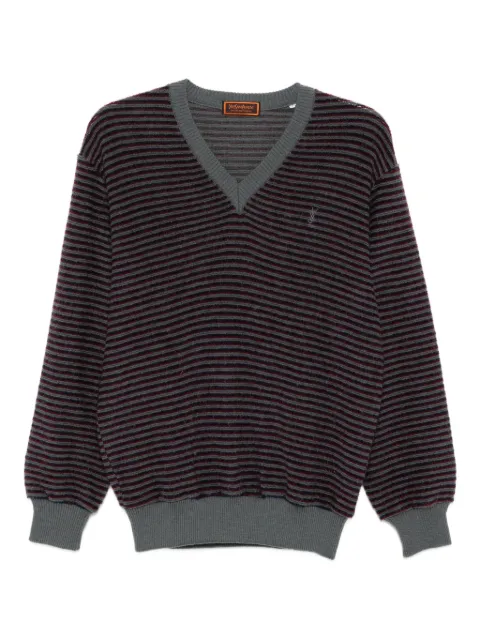 Saint Laurent Pre-Owned 1990-2000s striped jumper
