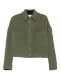 IRO textured pocket jacket - Green