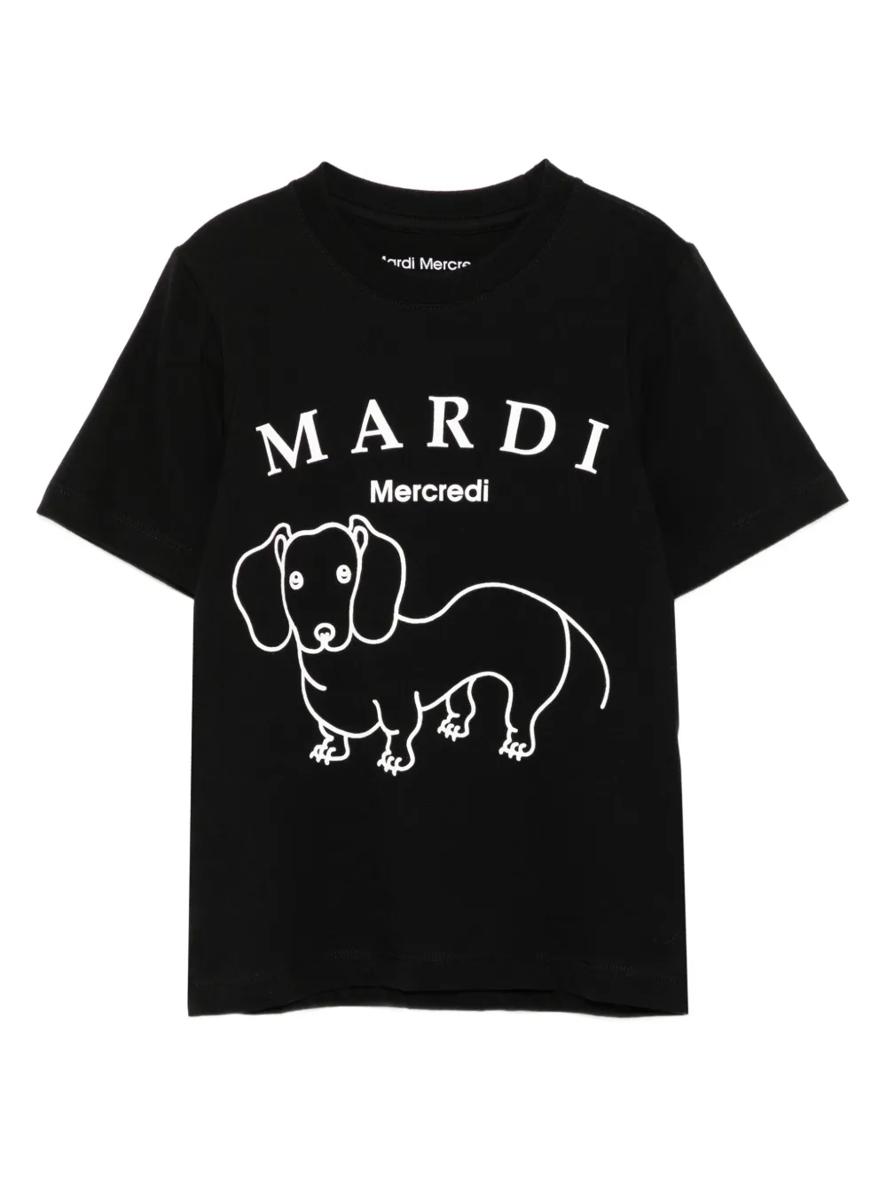 Mardi Mercredi Les Petites Ddanji T-shirt | Black | Image 1