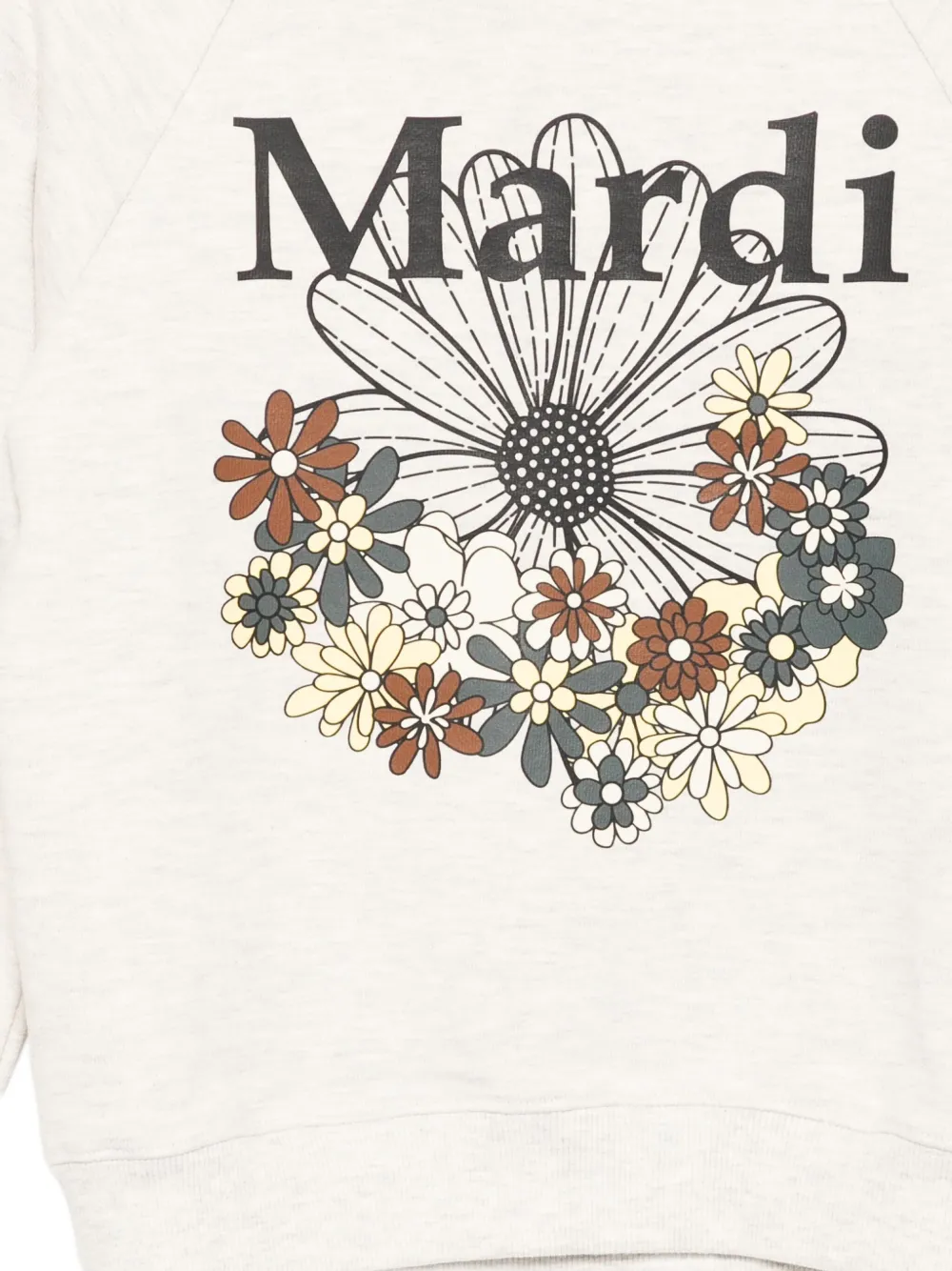 Mardi Mercredi Les Petites Jardin sweater Beige