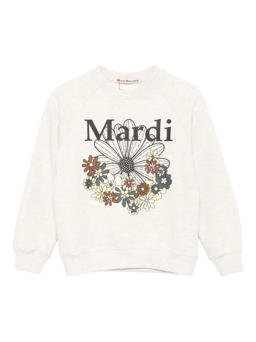 Mardi Mercredi Les Petites Jardin sweatshirt | Neutrals | Image 1