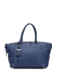 Prada Pre-Owned 2010-2025 Vitello Daino Double Handle satchel - Blue