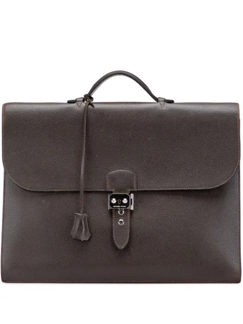 Hermès Pre-Owned 2014 Togo Sac a Depeches 41 business bag