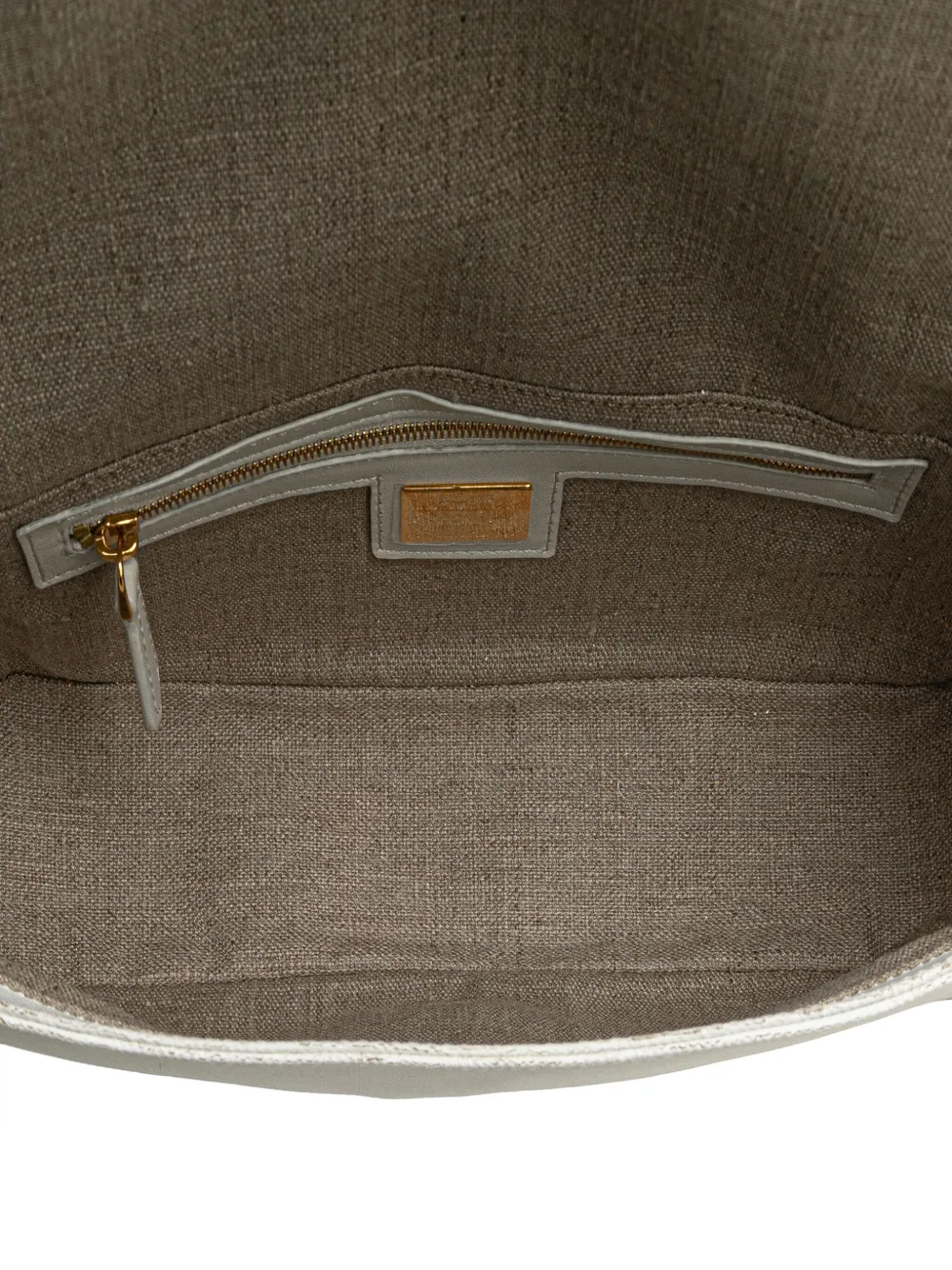 Pre-owned Fendi 2010-2025 Paint Your Own Baguette Canvas Baguette With Painting Kit Satchel In White