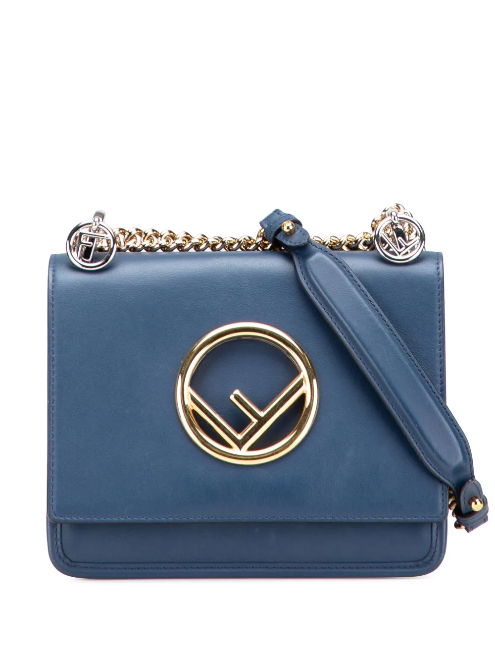 2010-2025 Small Kan I F Smooth Calfskin crossbody bag