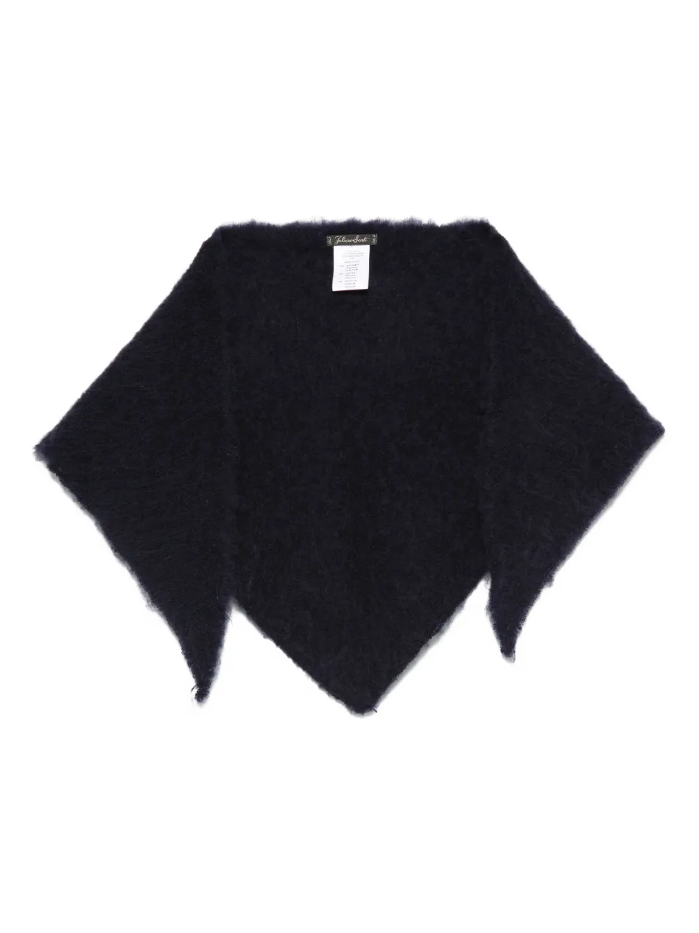 Faliero Sarti mohair scarf | Blue | Image 1