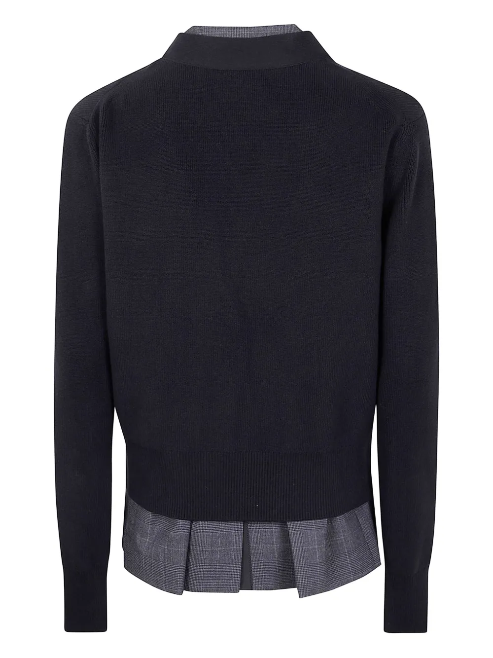 sacai Wollen vest Zwart