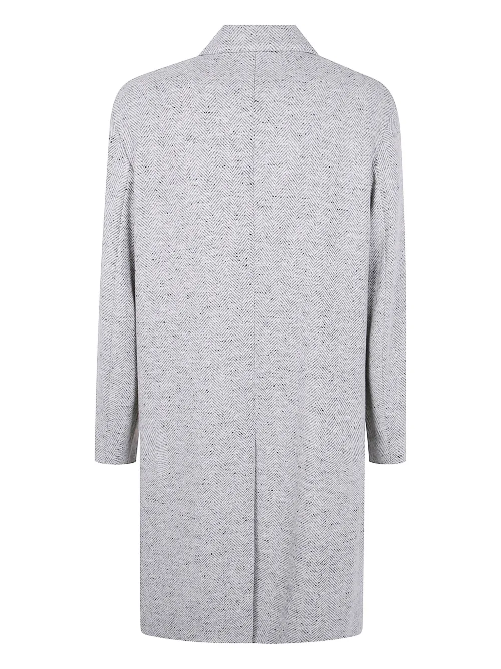 Lardini Jas met visgraatpatroon Grijs