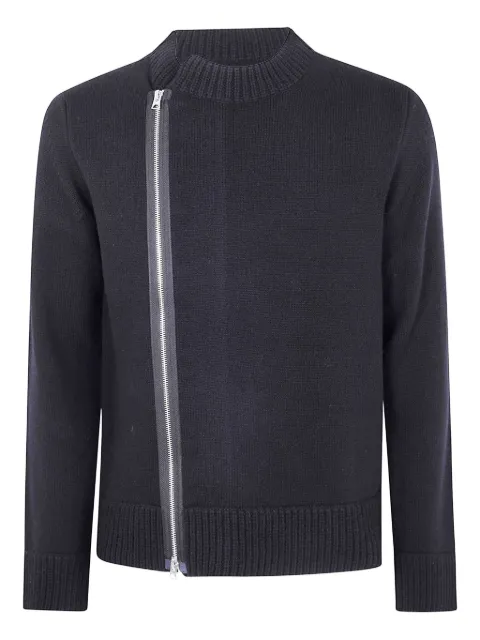 sacai Wollen vest met rits
