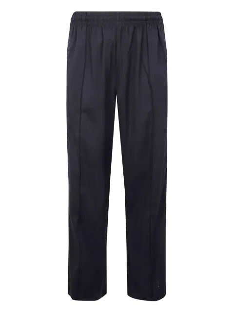 adidas elastic-waist straight-leg trousers