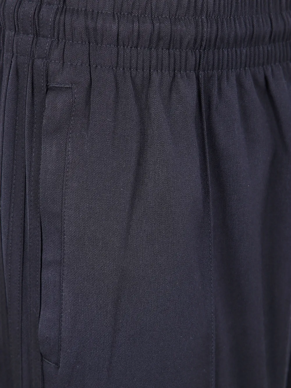 adidas Straight broek met elastische taille Zwart