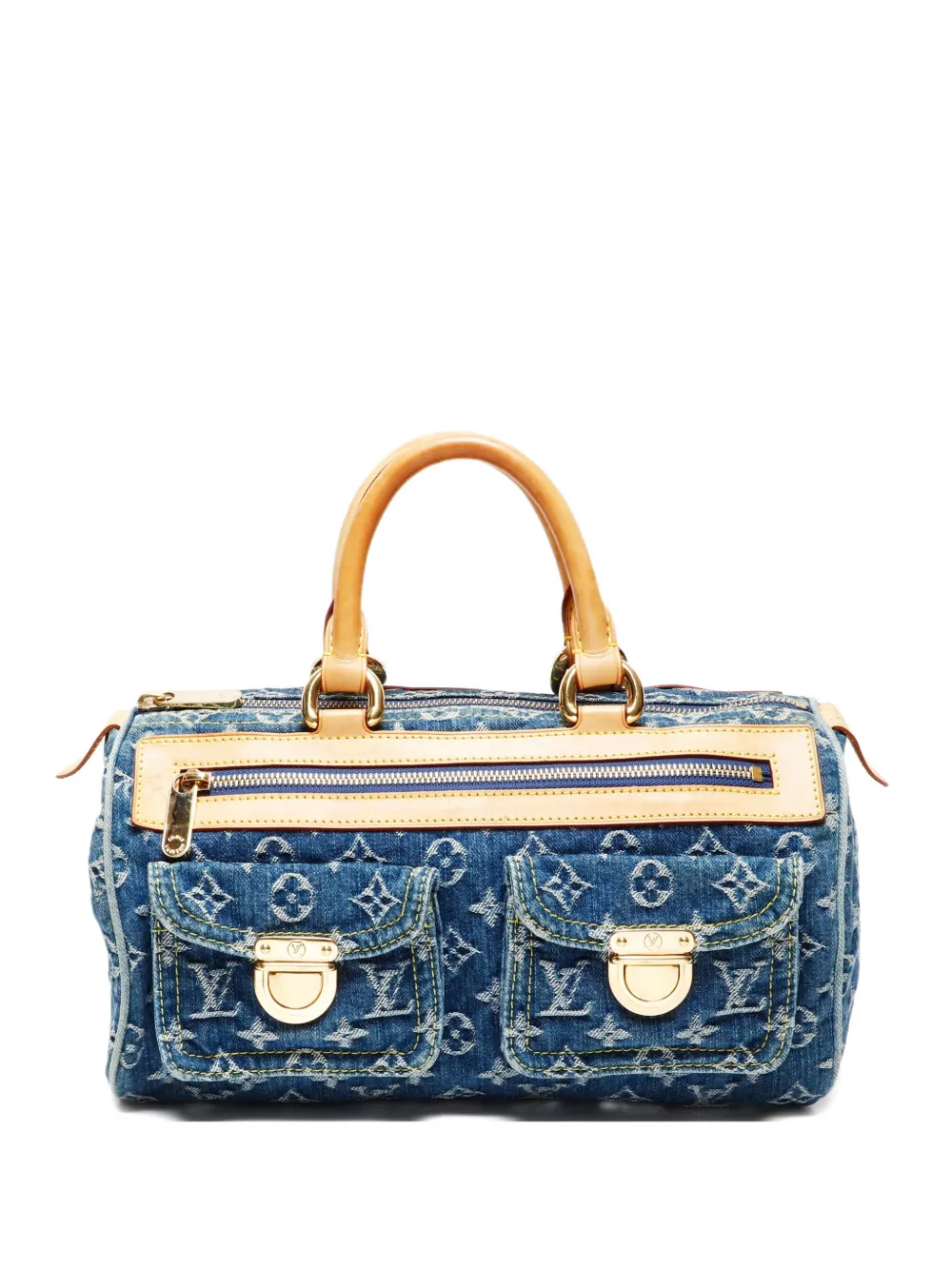 Louis Vuitton Pre-Owned 2005 Neo Speedy handbag - ブルー Louis Vuitton Pre-Owned 2005 Neo Speedy handbag - ブルー