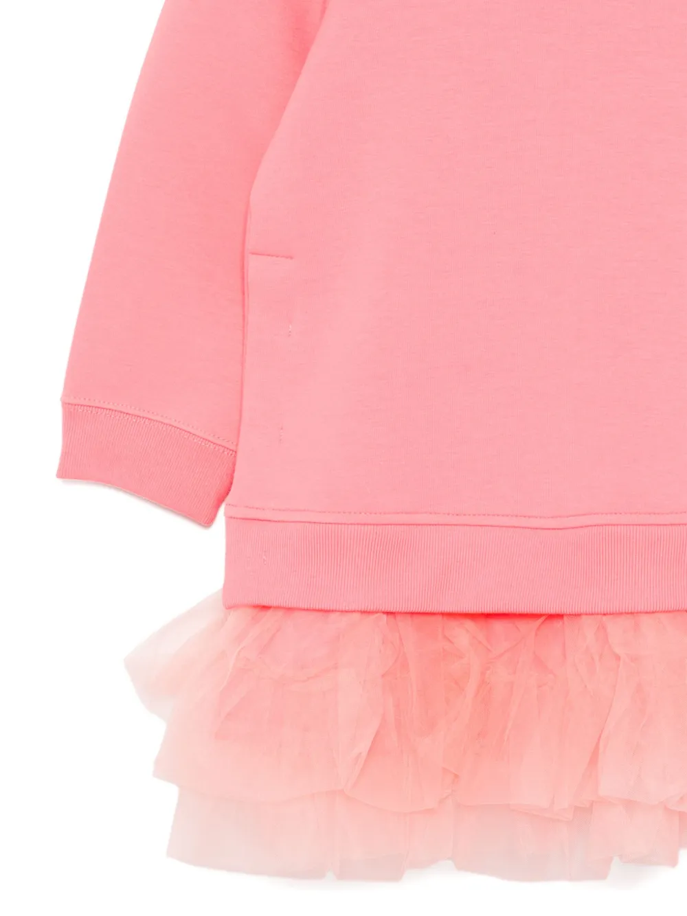 jnby by JNBY Sweaterjurk met ruches Roze