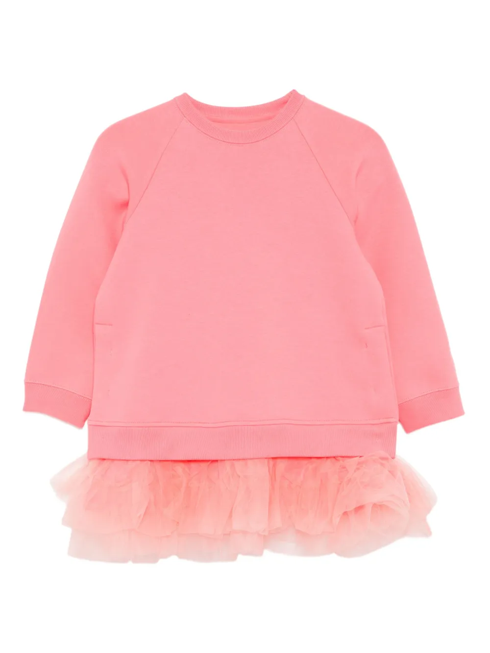 Jnby by JNBY Sweaterjurk met ruches Roze