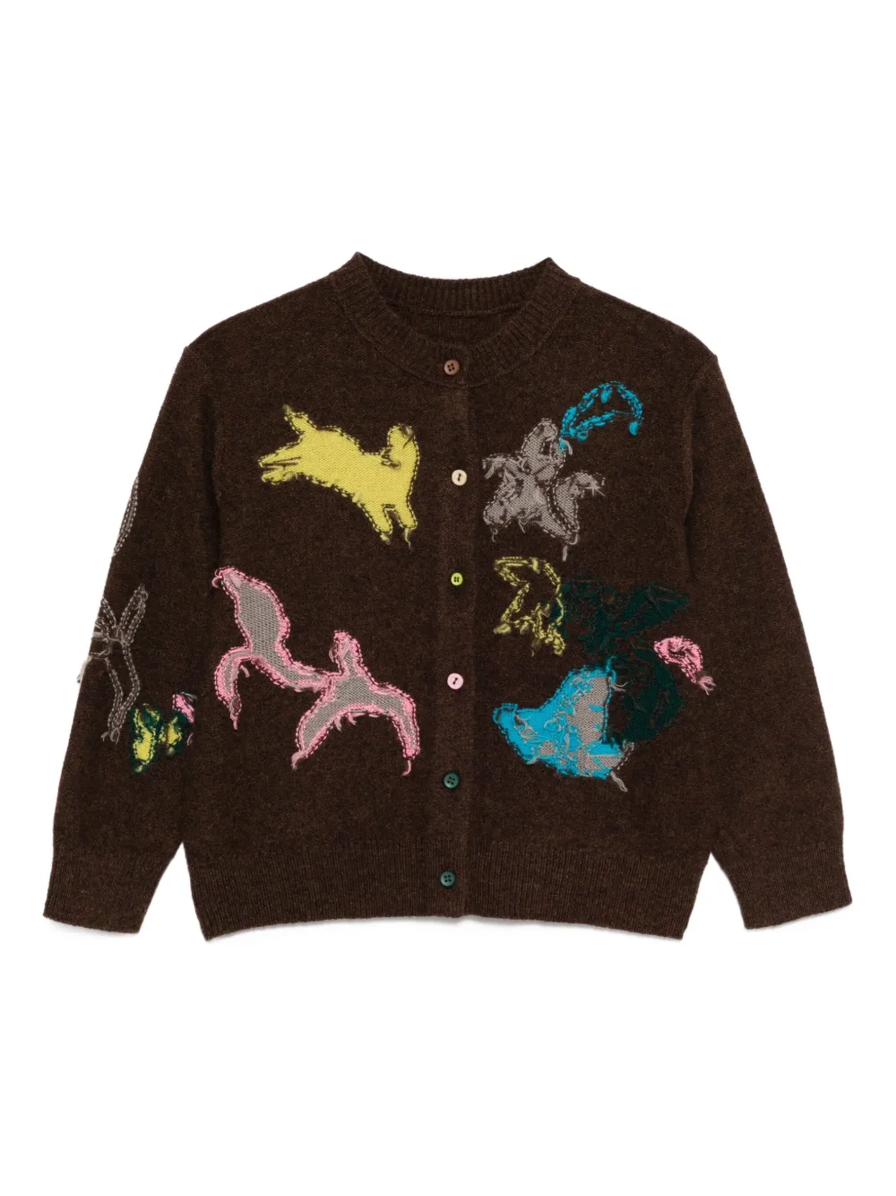 Jnby by JNBY Wollen vest Bruin