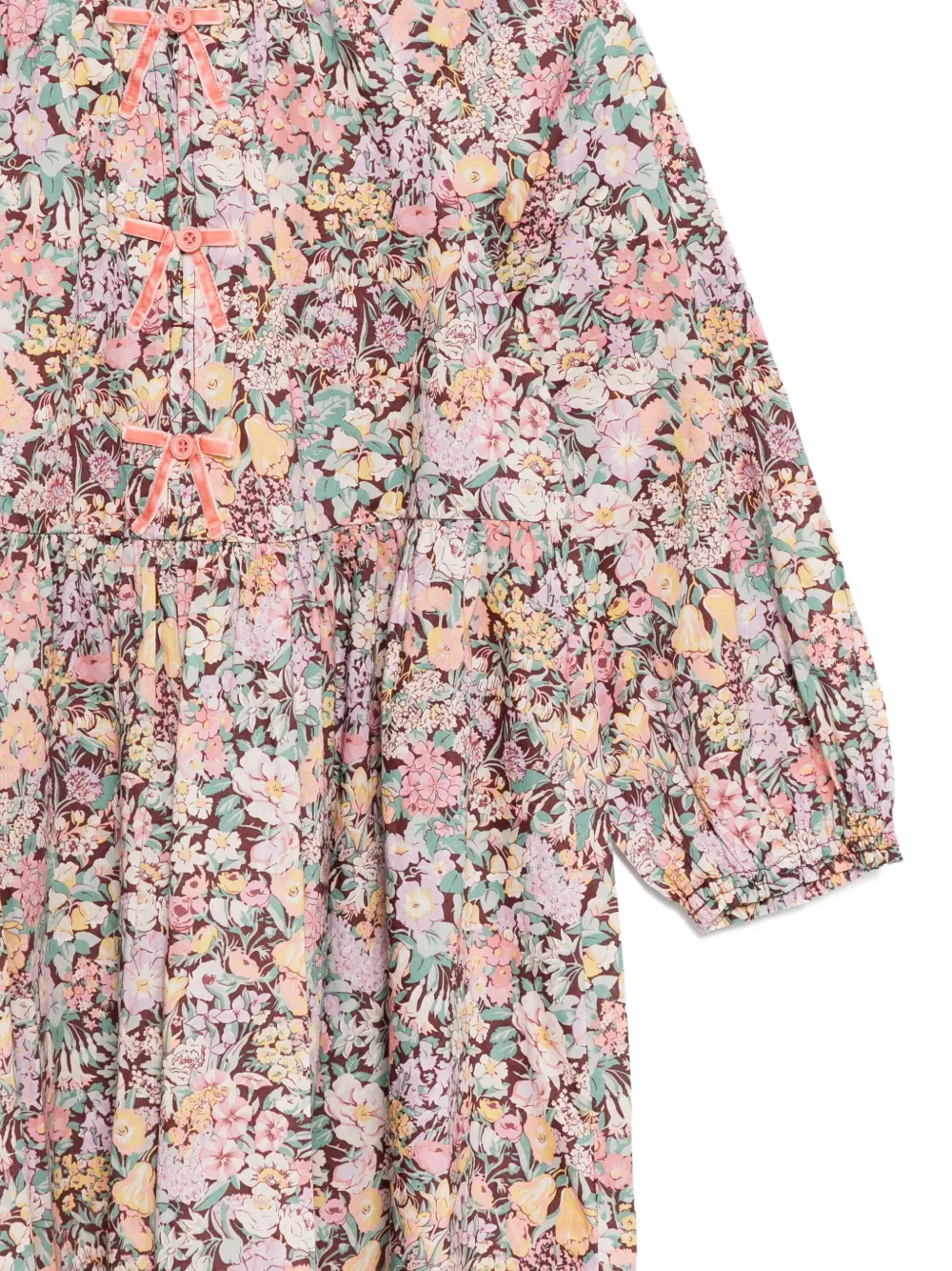 jnby by JNBY Katoenen jurk met lange mouwen Roze