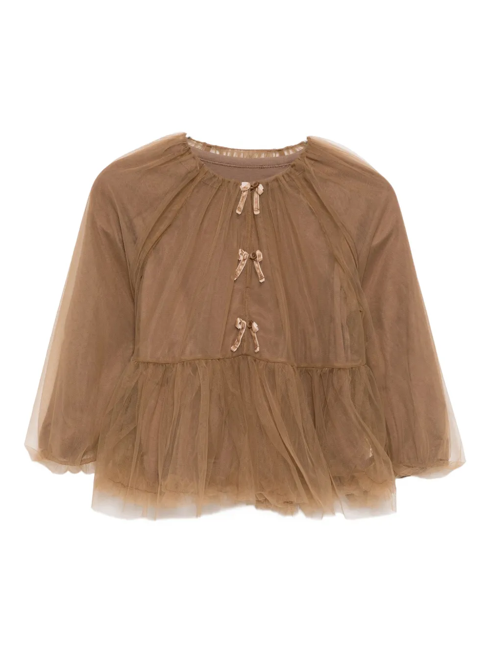 jnby by JNBY Top con spacco - Marrone