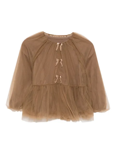 jnby by JNBY spliced cotton top