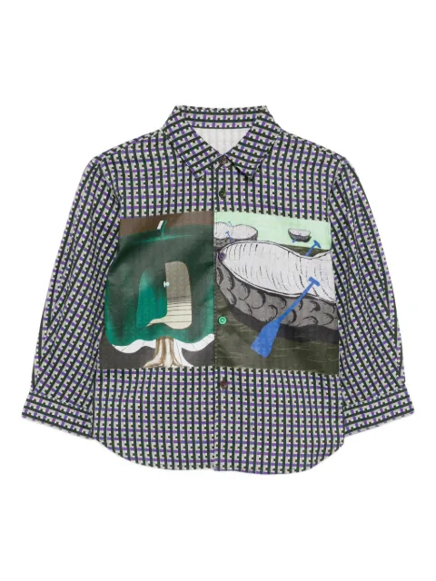 jnby by JNBY graphic-print shirt