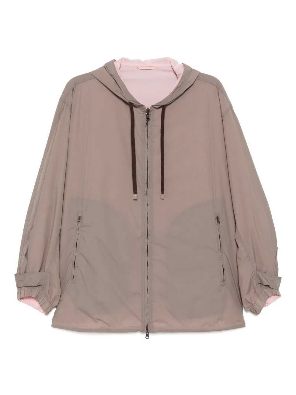 JNBY Trenchcoat met capuchon Bruin
